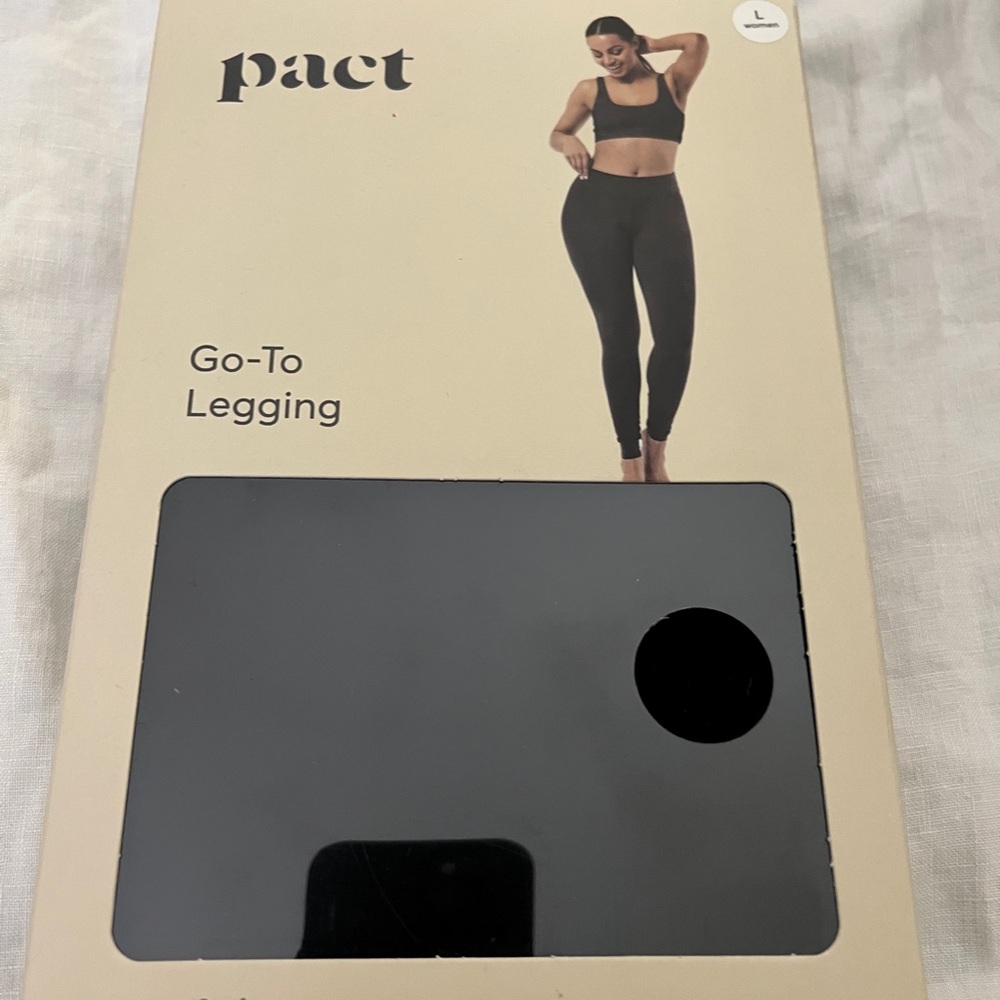 Pact Women's Black Leggings